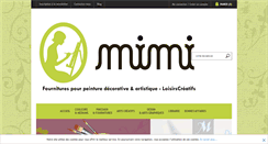 Desktop Screenshot of mimi-crealoisirs.com